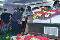 Nagarjuna Pays Condolences to Sirivennela Seetharama Sastry